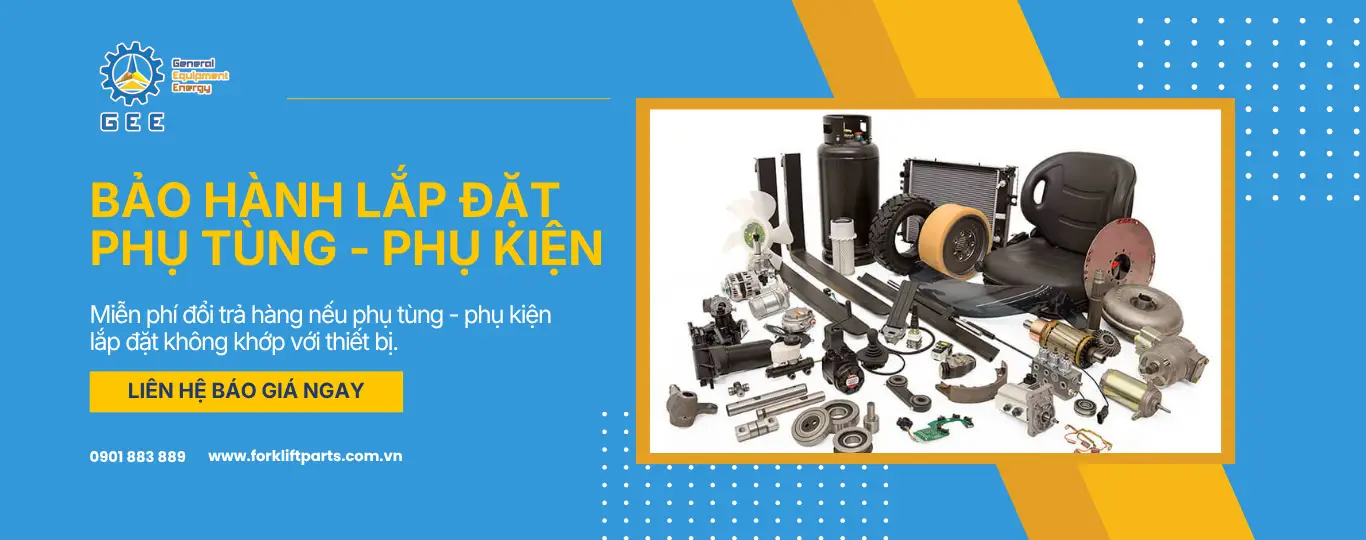 Banner phụ tùng xe nâng 