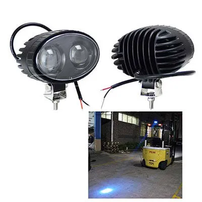 Đèn cảnh báo xe nâng LED 082A-1225A hai mắt màu xanh dương